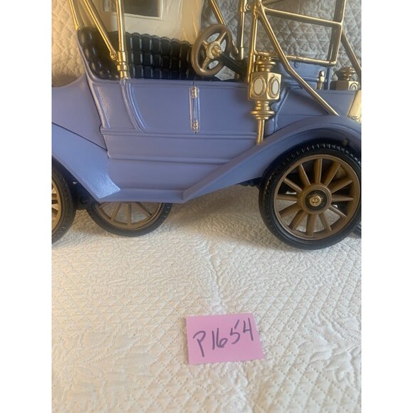 Burwood Co Antique 3D Blue Model-T Car Wall Art Plaque Model #2028-1 Vintage - Picture 10 of 10